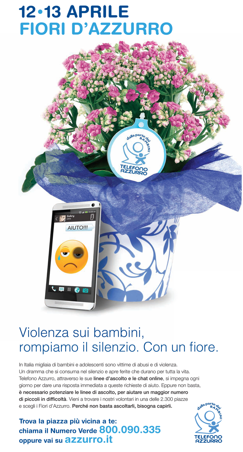 Fiori d'Azzurro - Telefono Azzurro Fiori dAzzurro 2014